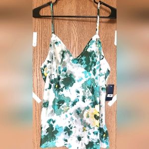 Lucky Brand - Floral Spaghetti Tank - Small (S)